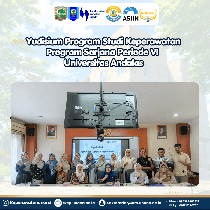 Yudisium Program Studi Keperawatan Program Sarjana Periode VI Universitas Andalas